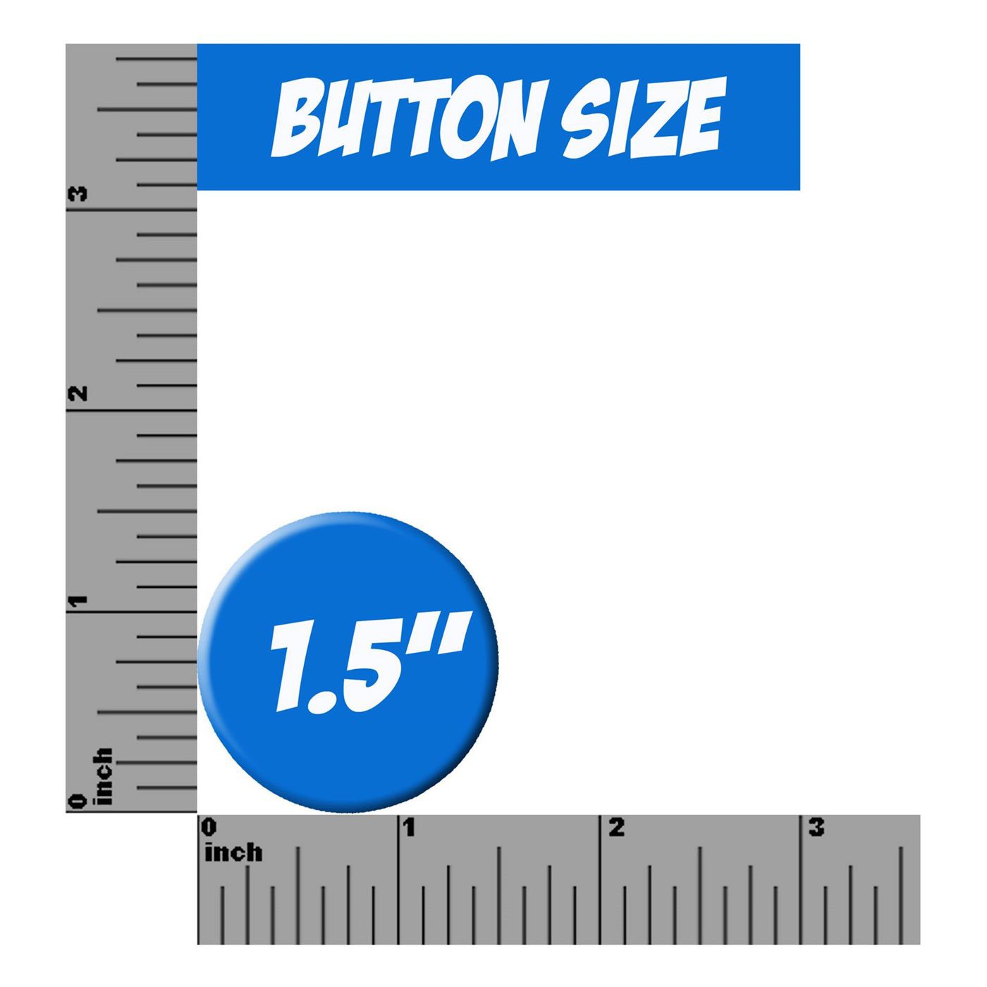 Spiderman Star Burst Button, White