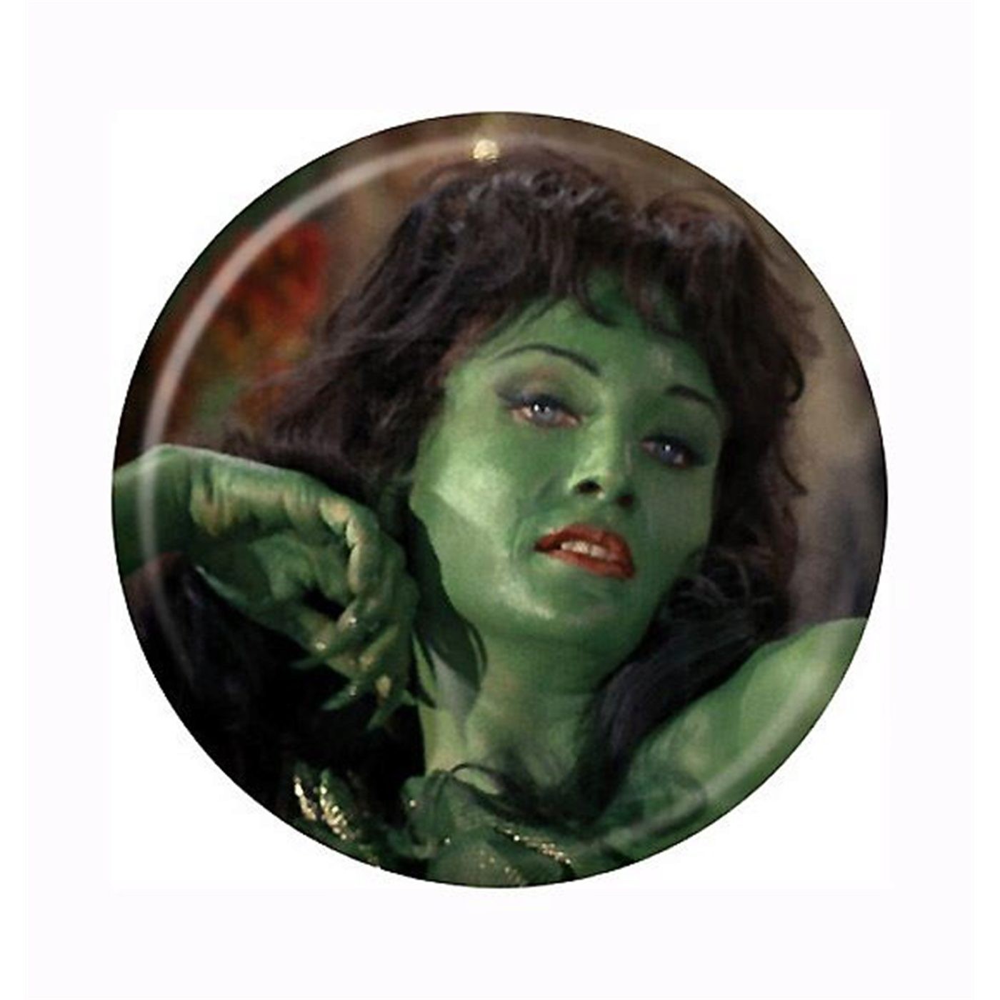 Star Trek Orion Slave Girl Button, White
