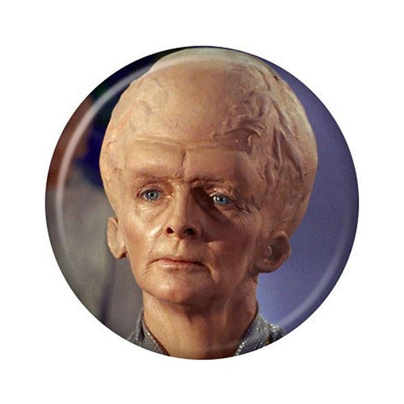 Star Trek Talosian Button, White