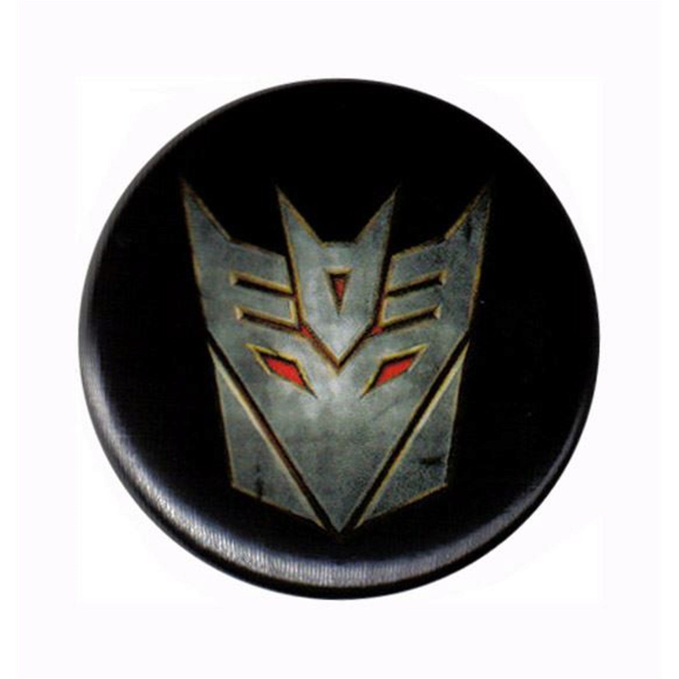 Transformers ROF Decepticon Symbol Button