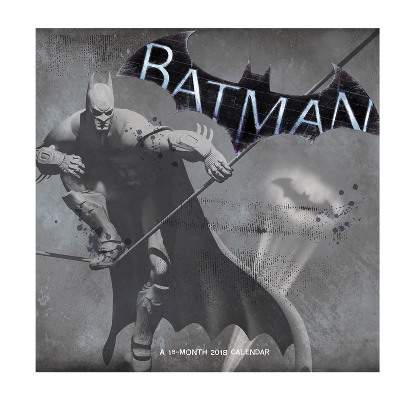 Batman Arkham 16-Month 2018 Calendar