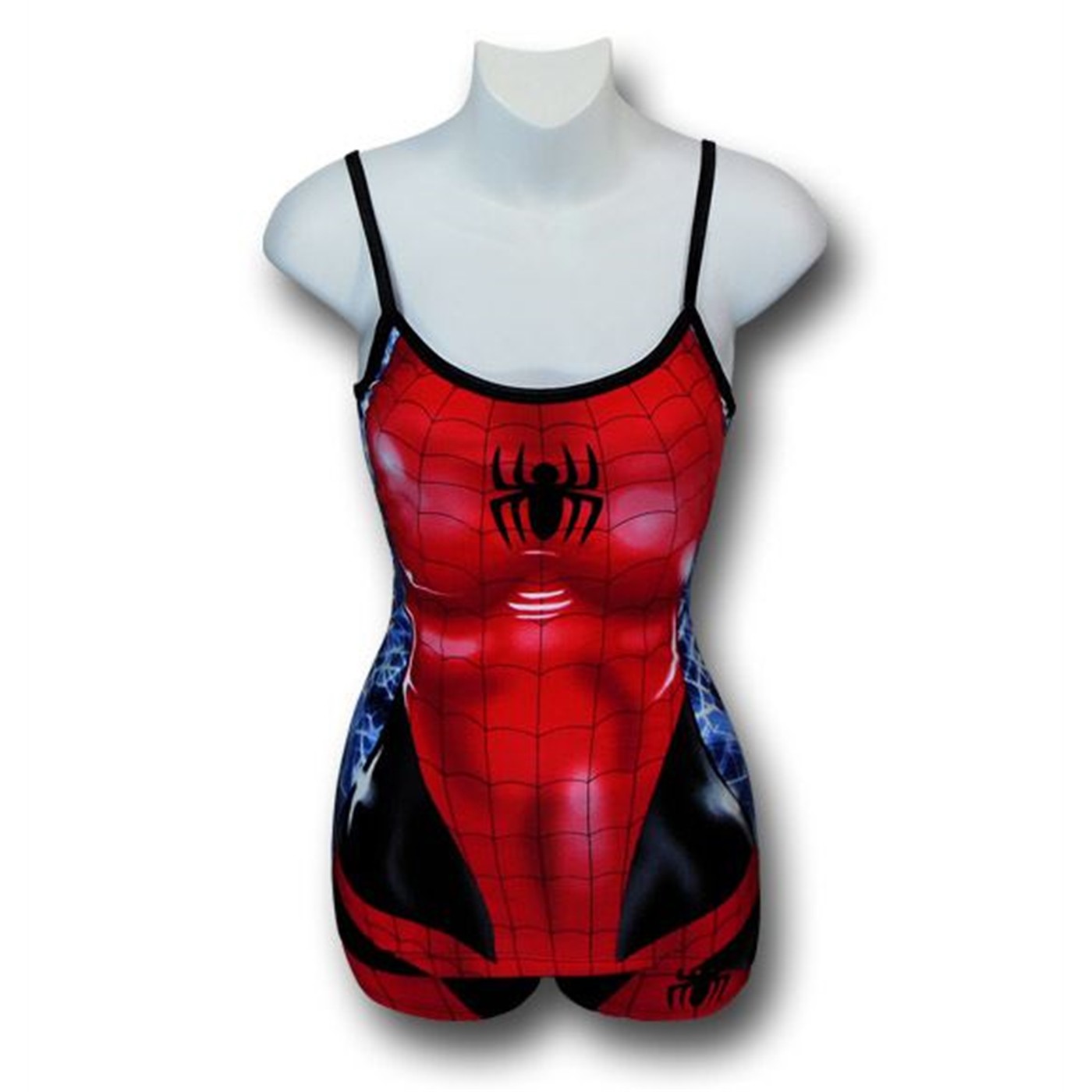 Spider-Girl New Look Women's Cami & Boyshorts Set, Red