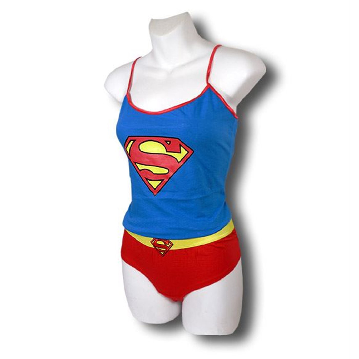 Supergirl Classic Symbol Cami and Panty Set