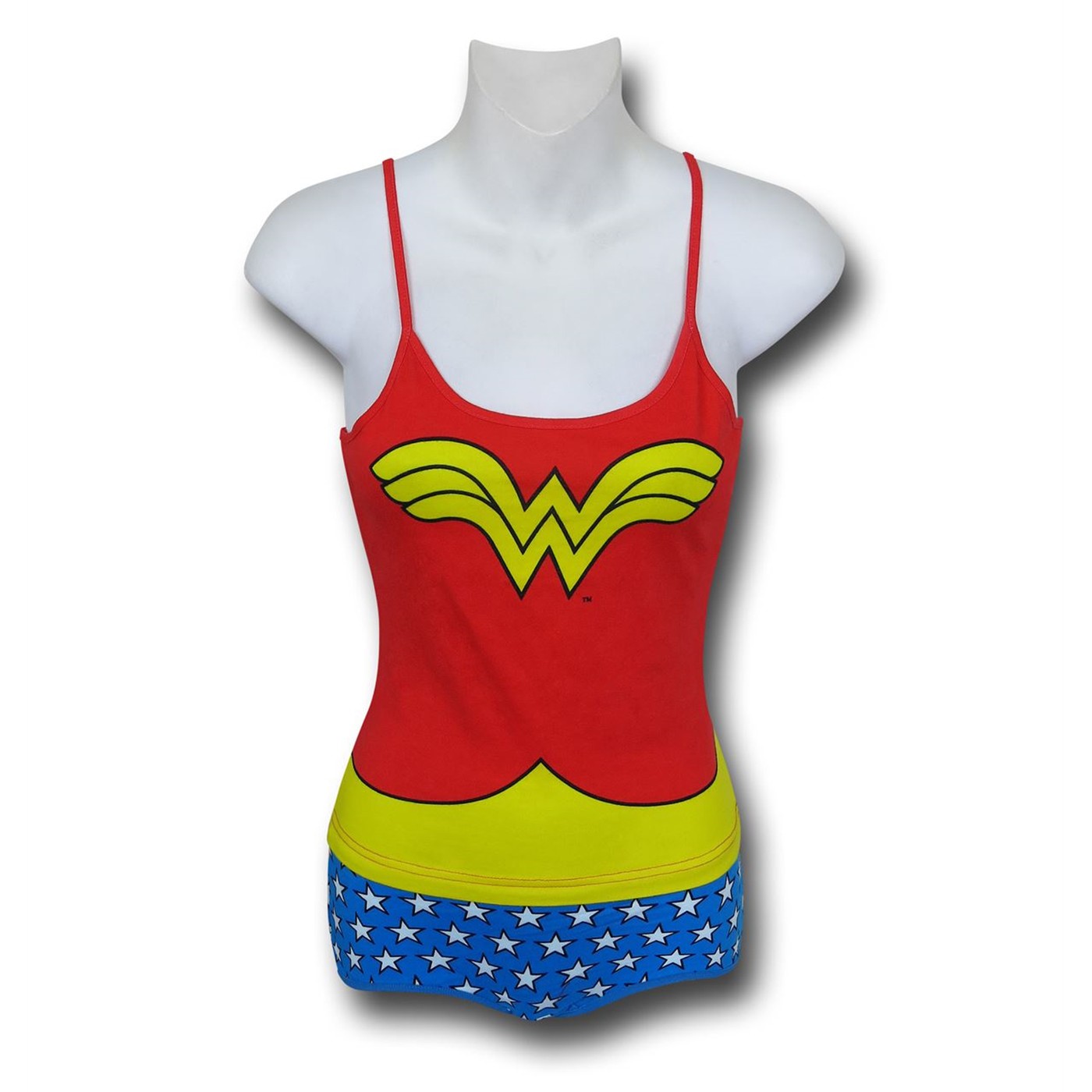 Wonder Woman Cami and Panty Set