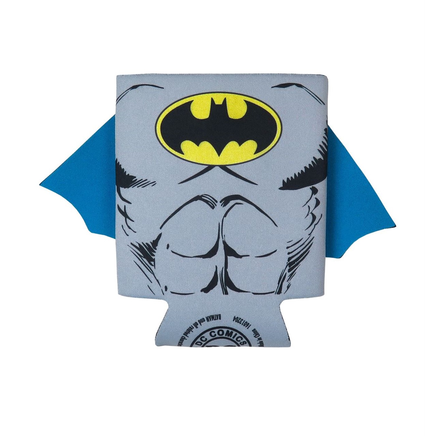 Batman Caped Can and Bottle Cooler, Grey