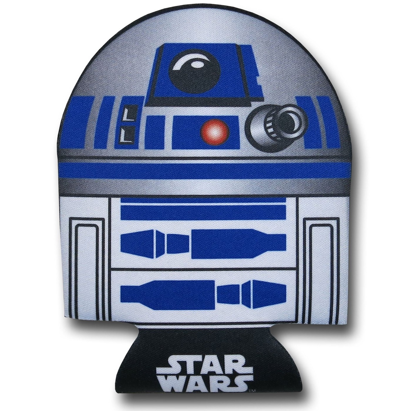 R2D2 Can and Bottle Cooler, Black