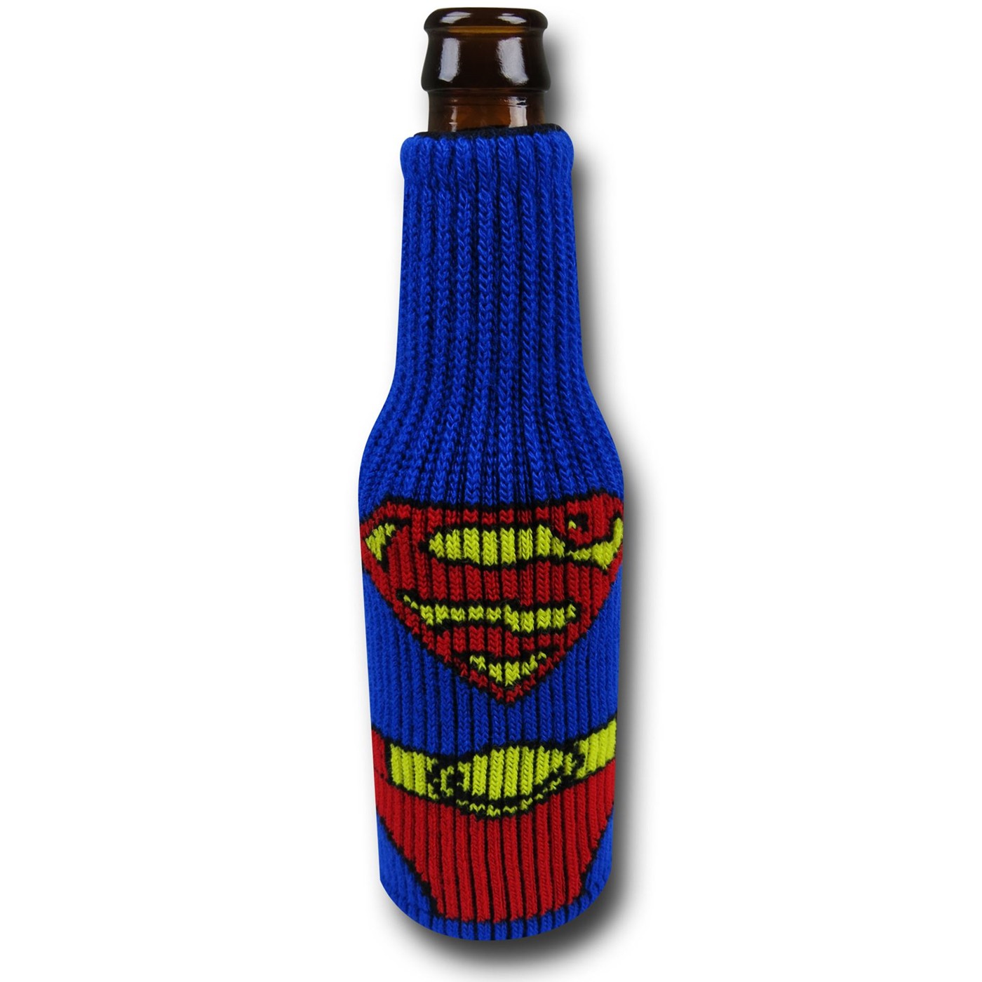 Superman Freaker Can and Bottle Cooler, Blue