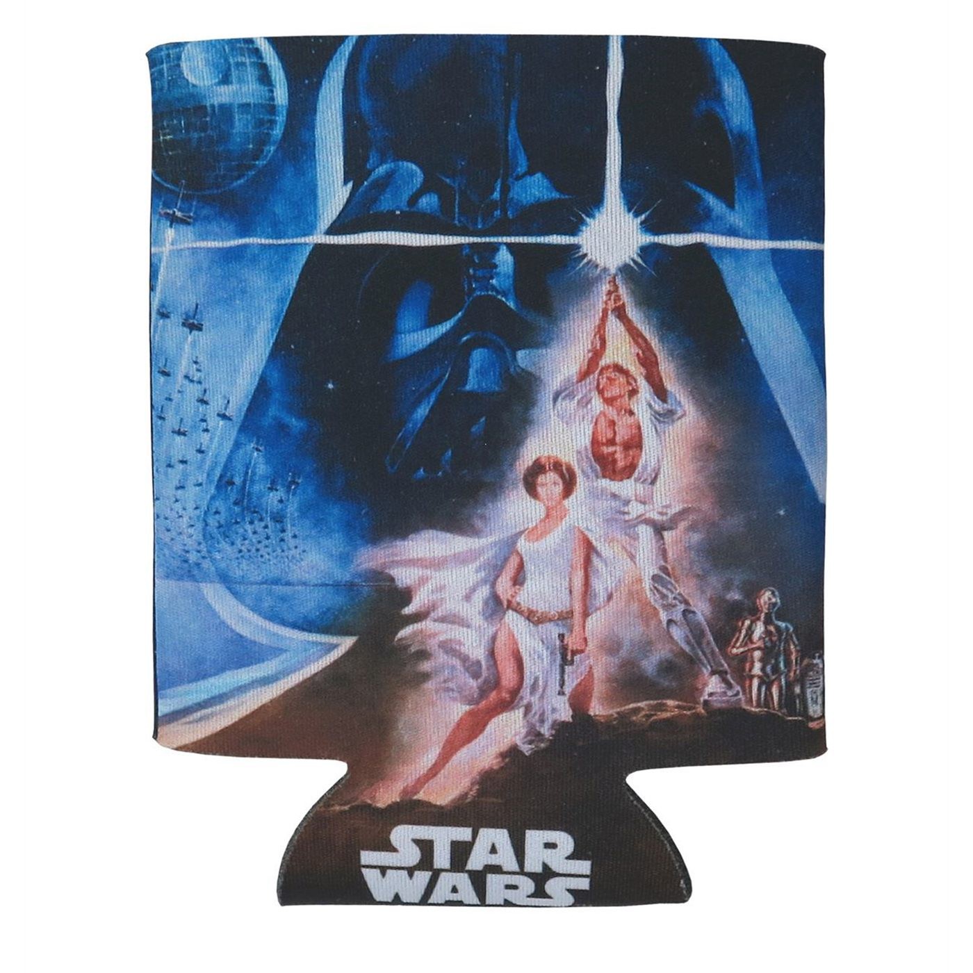 Star Wars New Hope Poster Can and Bottle Cooler, Black