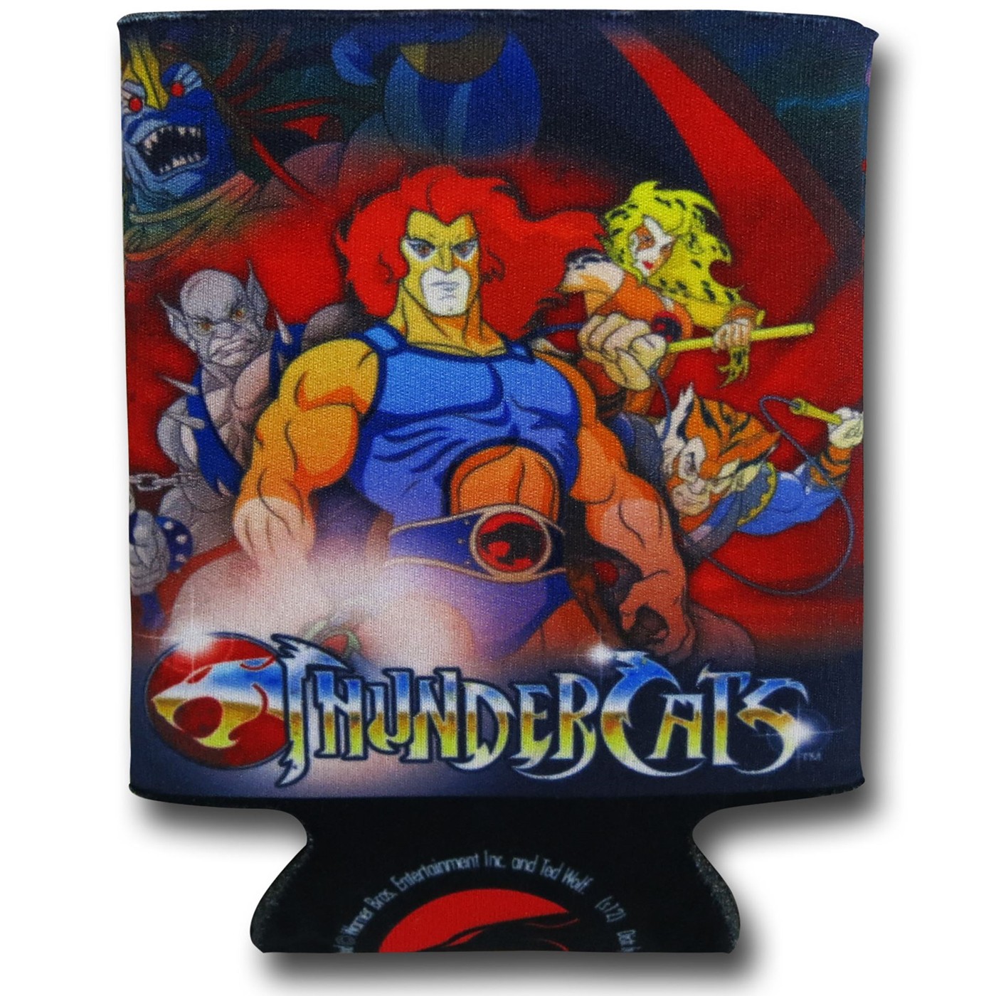 Thundercats Cast Can and Bottle Cooler, Black