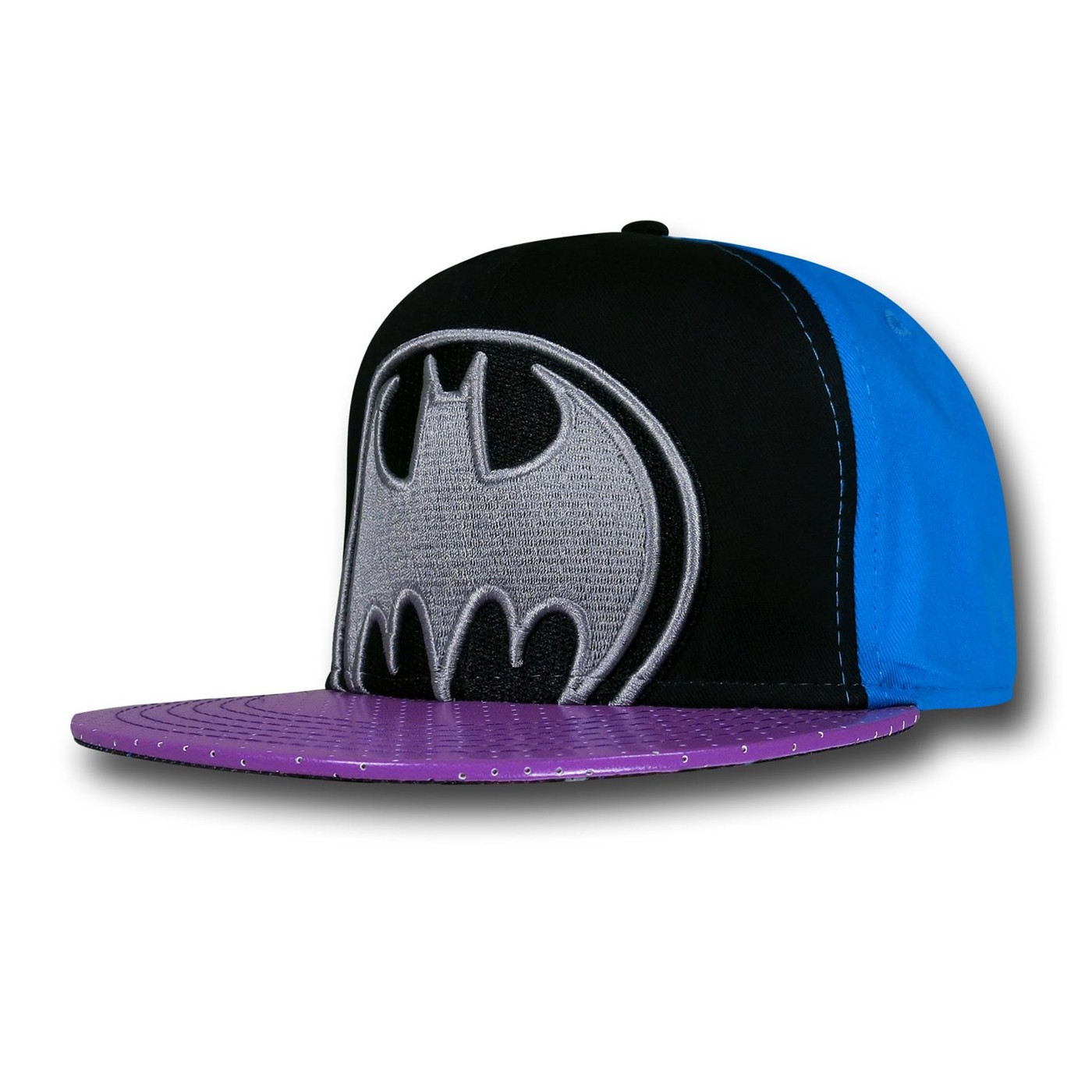 Batman 3D Logo Sublimated Brim Cap, Red
