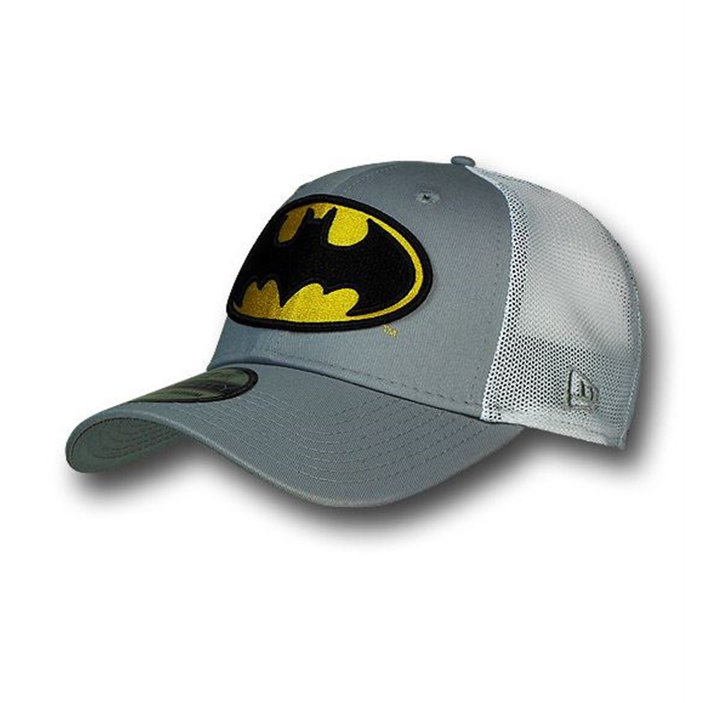 Batman 39Thirty Hero Mesh Hat, Grey