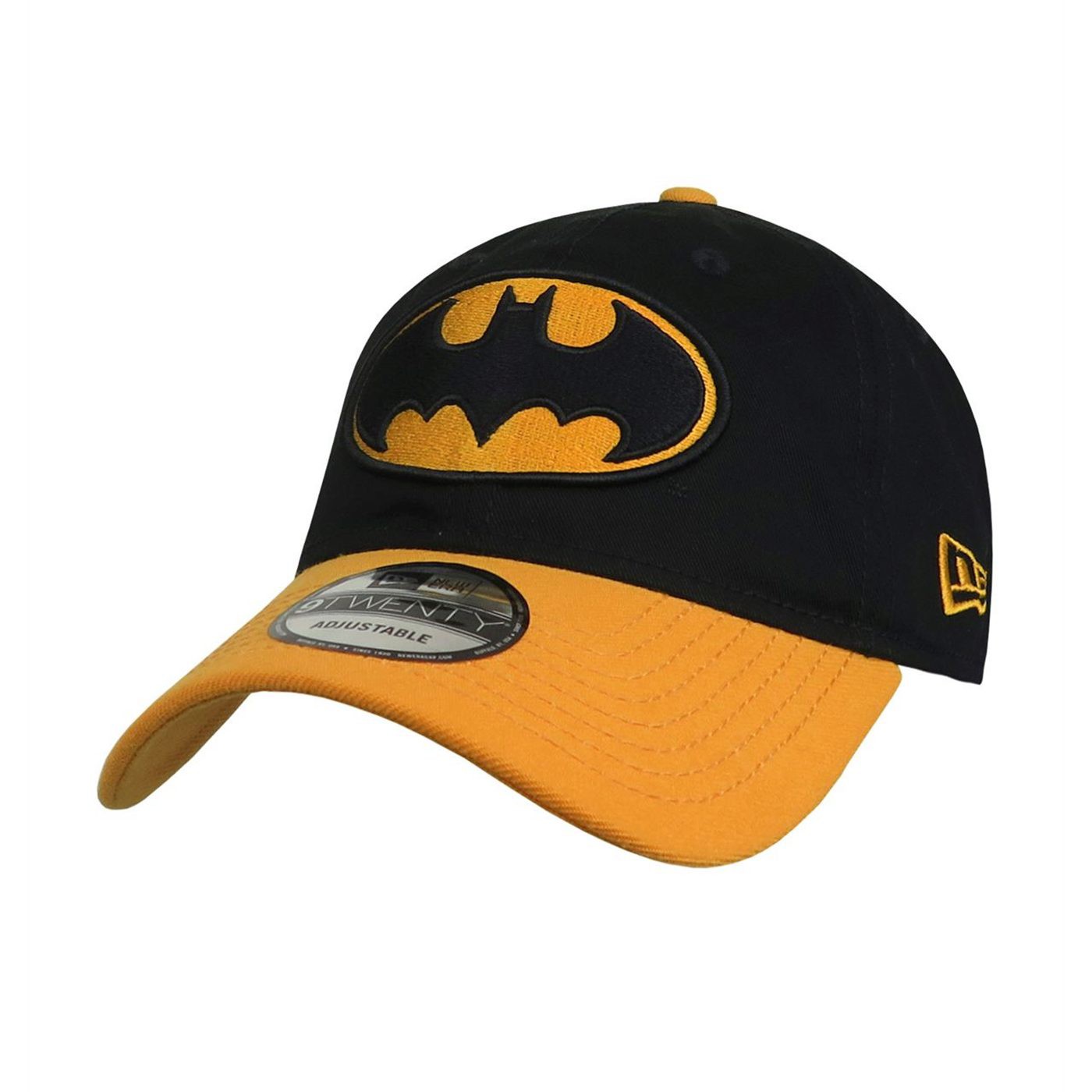 Batman Black And Yellow 9Twenty Adjustable Hat, Black