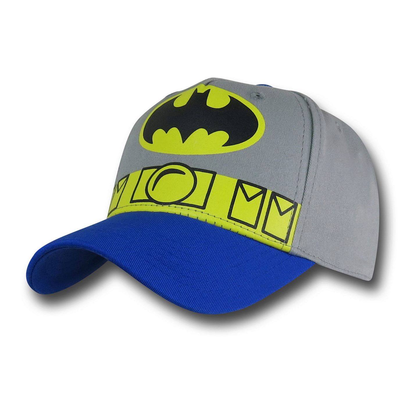 Batman Kids Costume Adjustable Hat, Grey