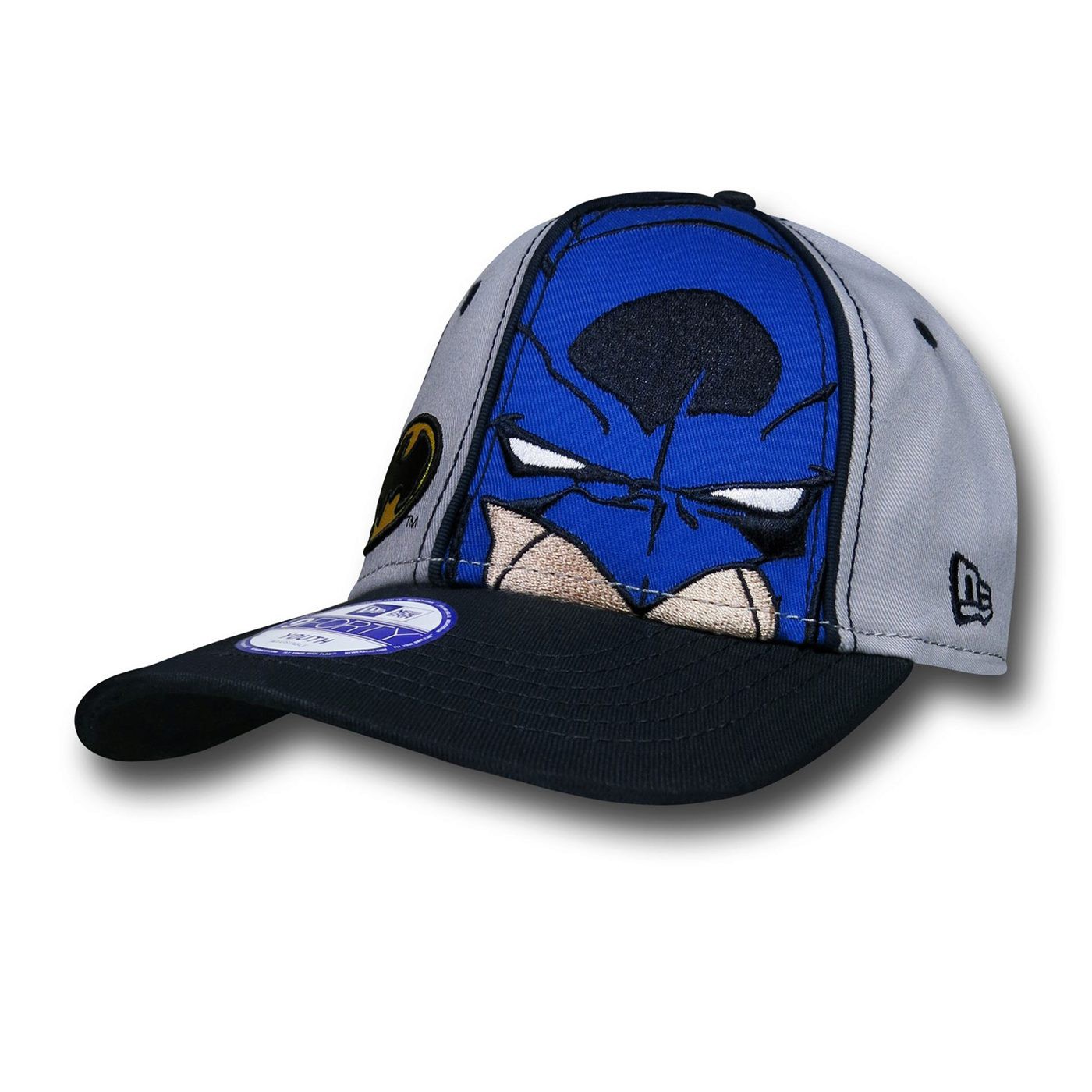 Batman Face Youth 9Forty Hat, Grey