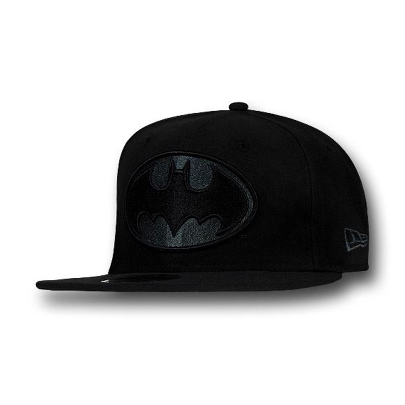 Batman Grey Symbol Black 59Fifty Hat, Black