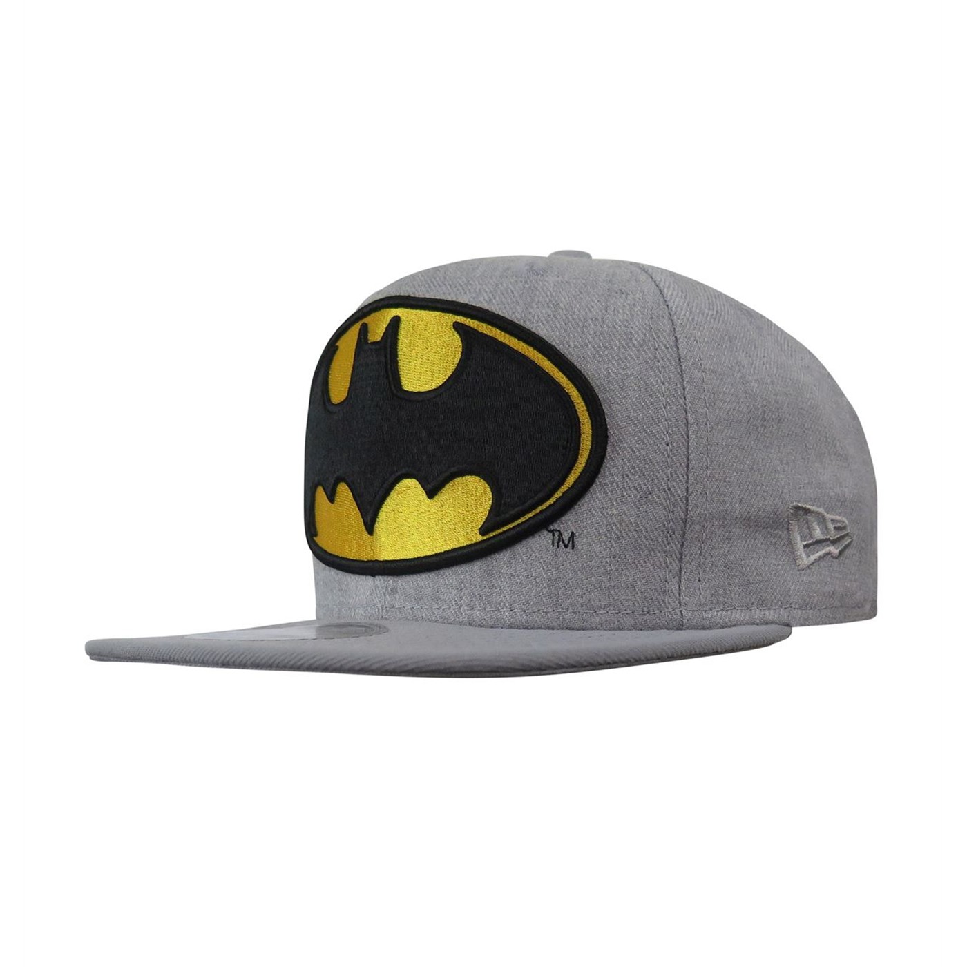 Batman Heather Grey 9Fifty Snapback Hat, Grey