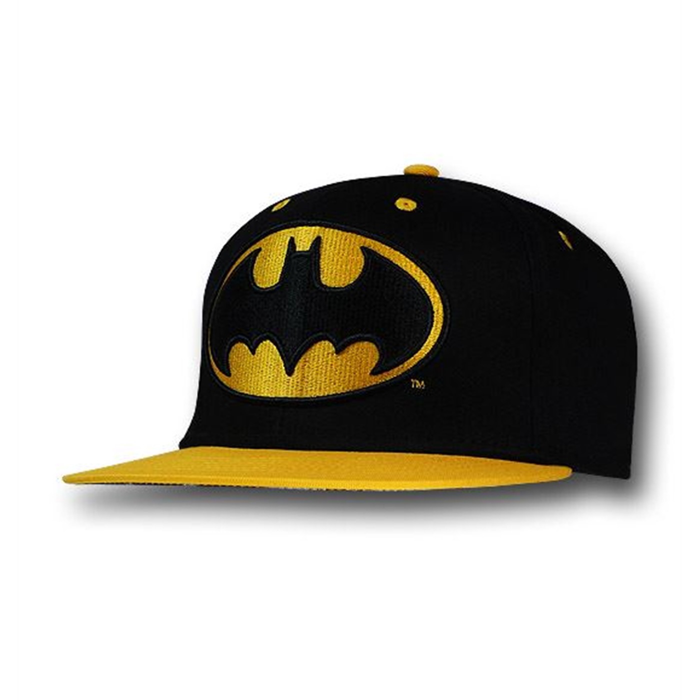 Batman/Joker Subliminal Print Flat Bill Hat