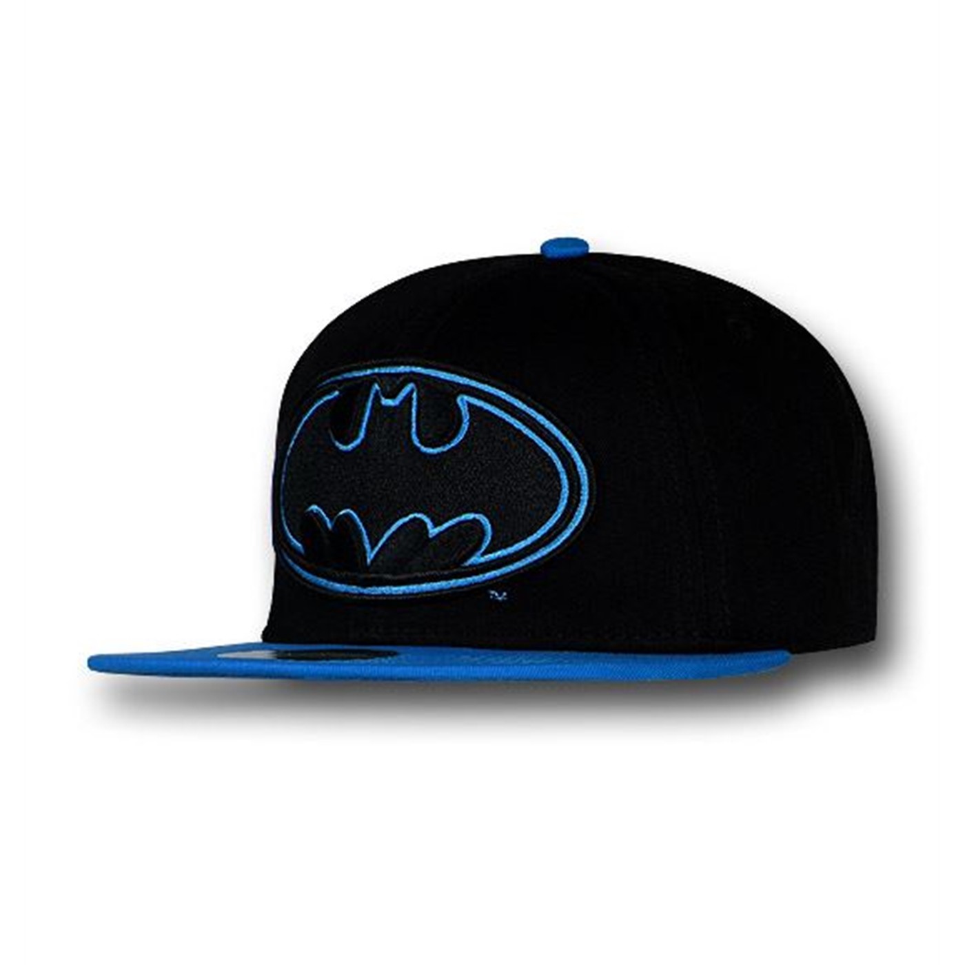 Batman Blue Glow Adjustable Hat, Black