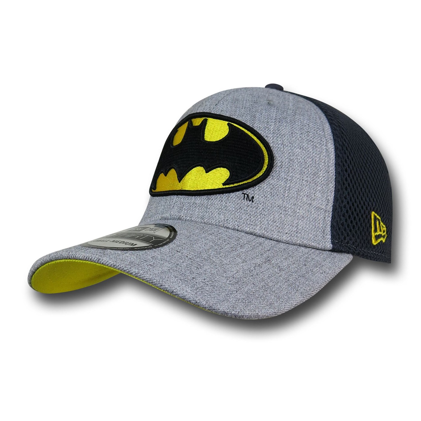 Batman Heather Neo 39Thirty Hat, Grey