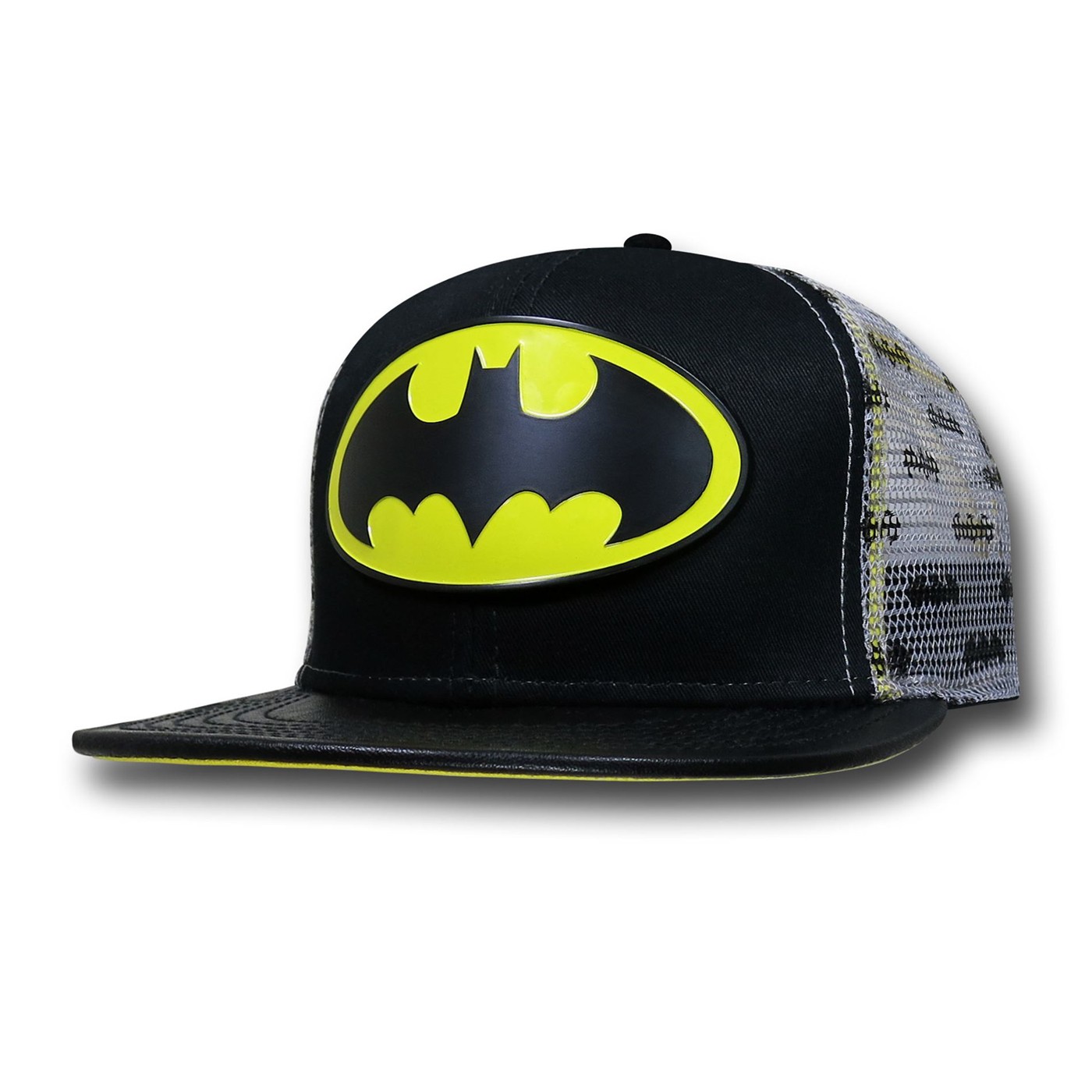 Batman Heavy Metal Symbol Hat, Black