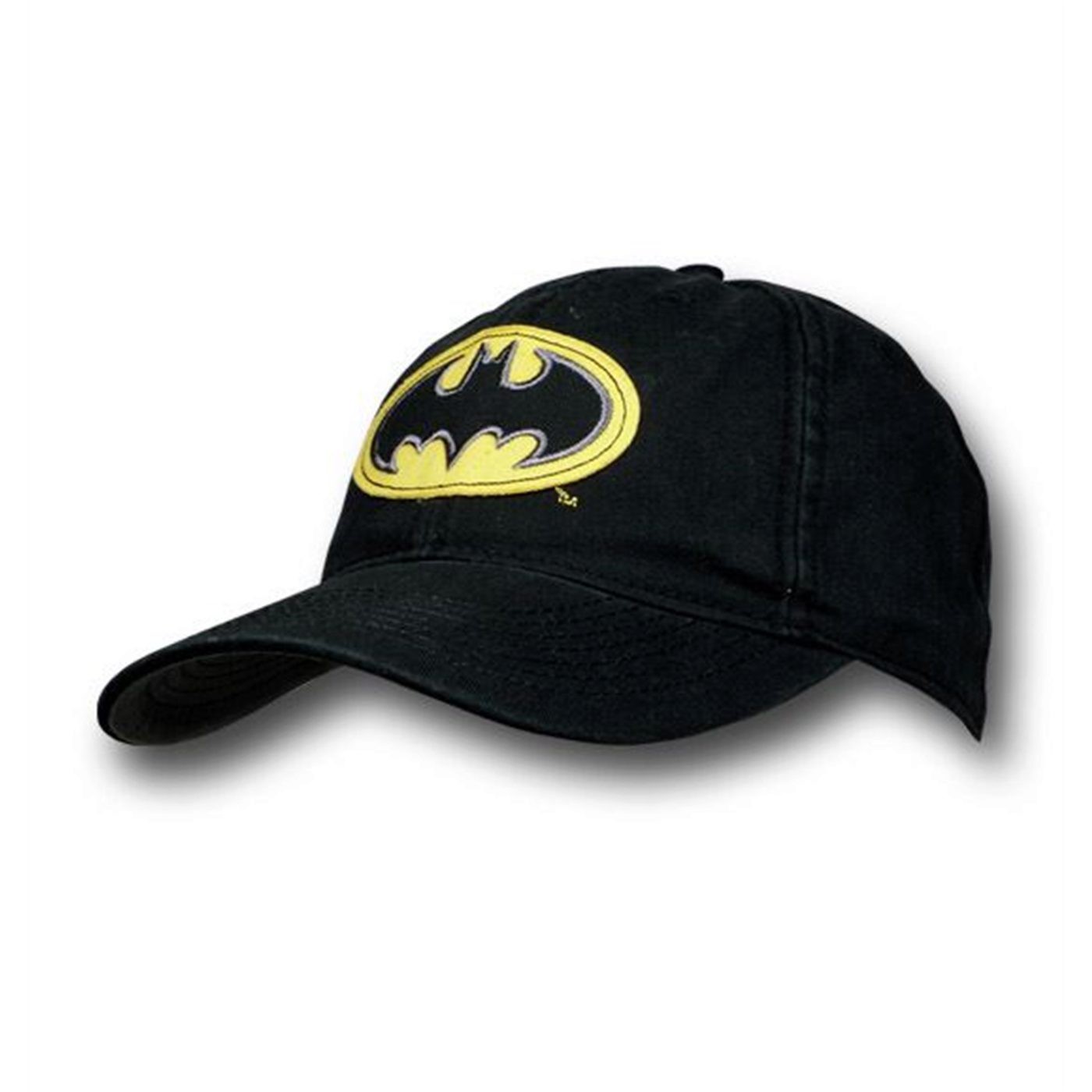 Batman Patch Symbol Hat, Black