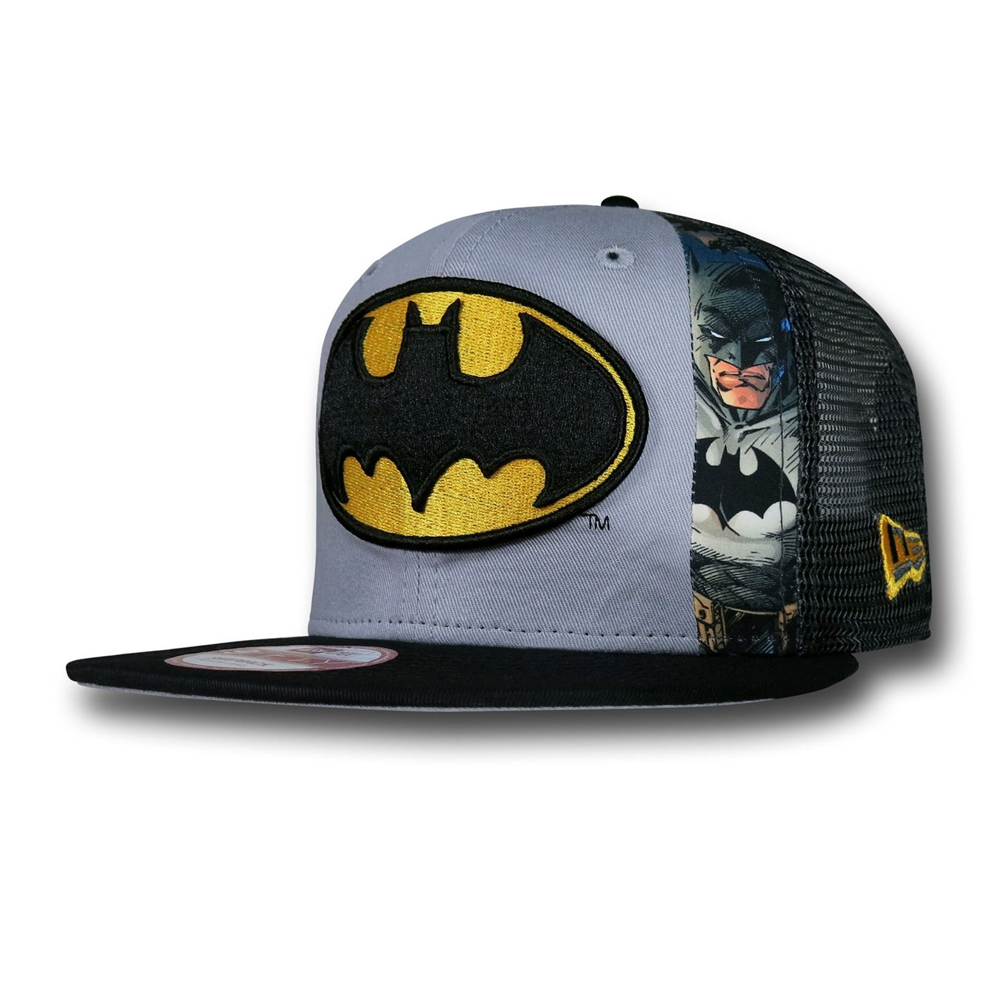 Batman Slice 9Fifty Snapback Hat, Grey