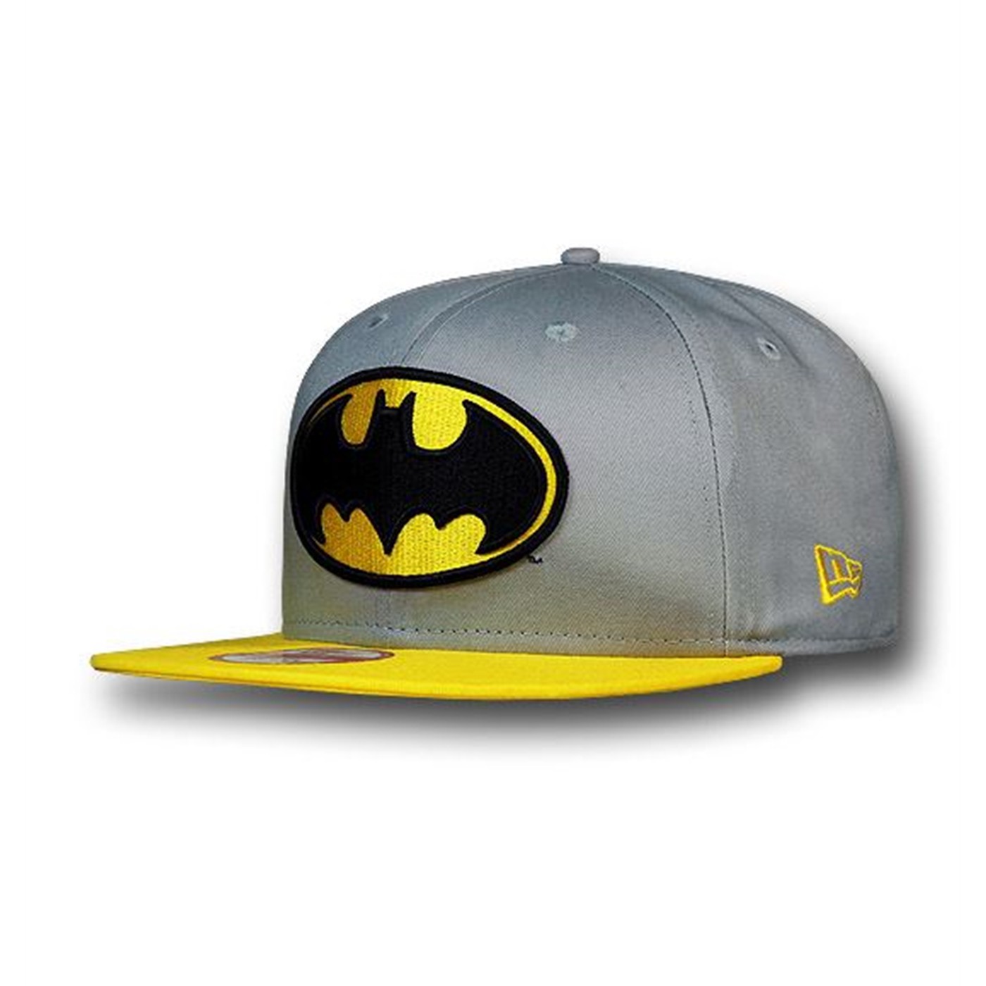 Batman Symbol Grey 9Fifty Snapback Hat, Grey