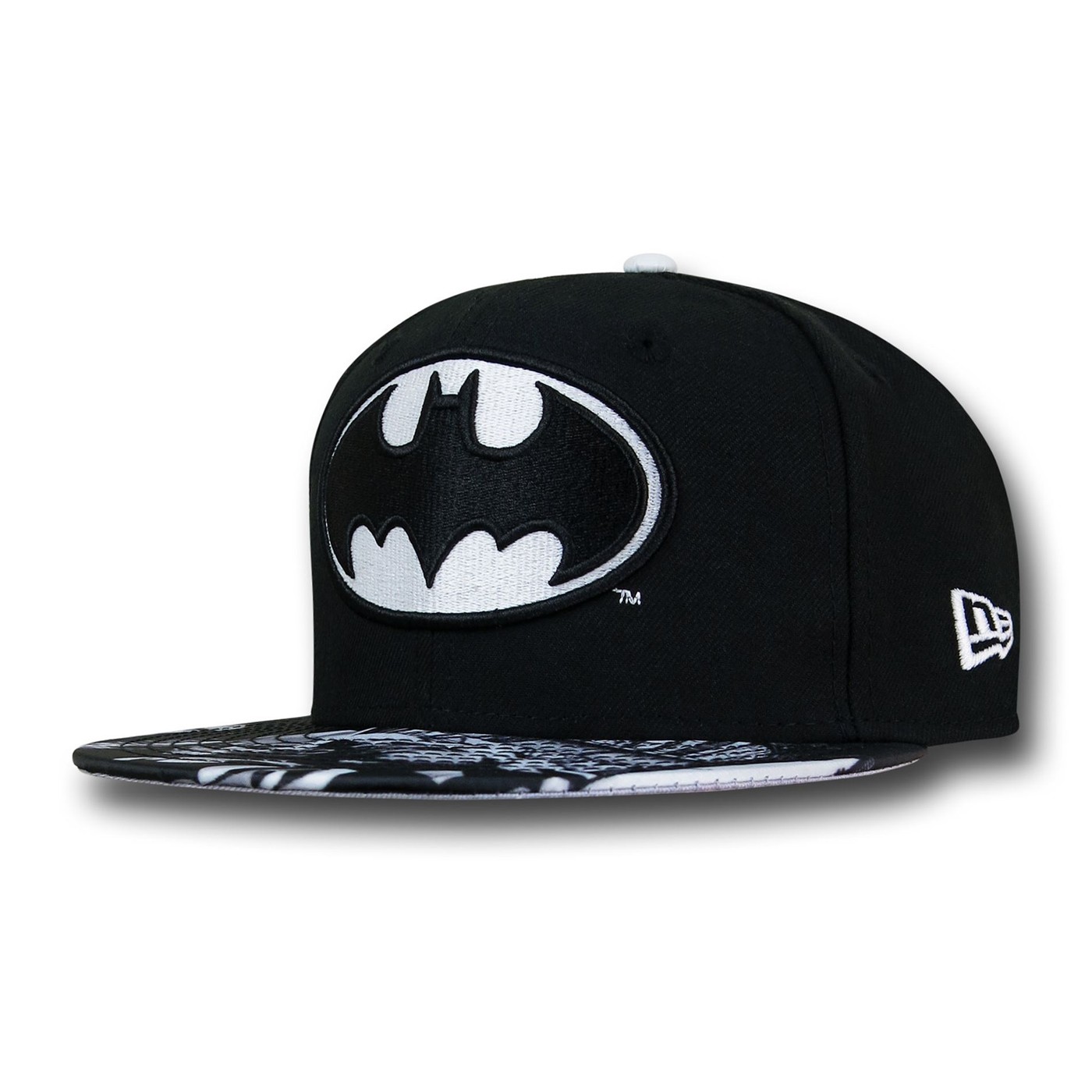 Batman Tonal Glow 59Fifty Hat, Black