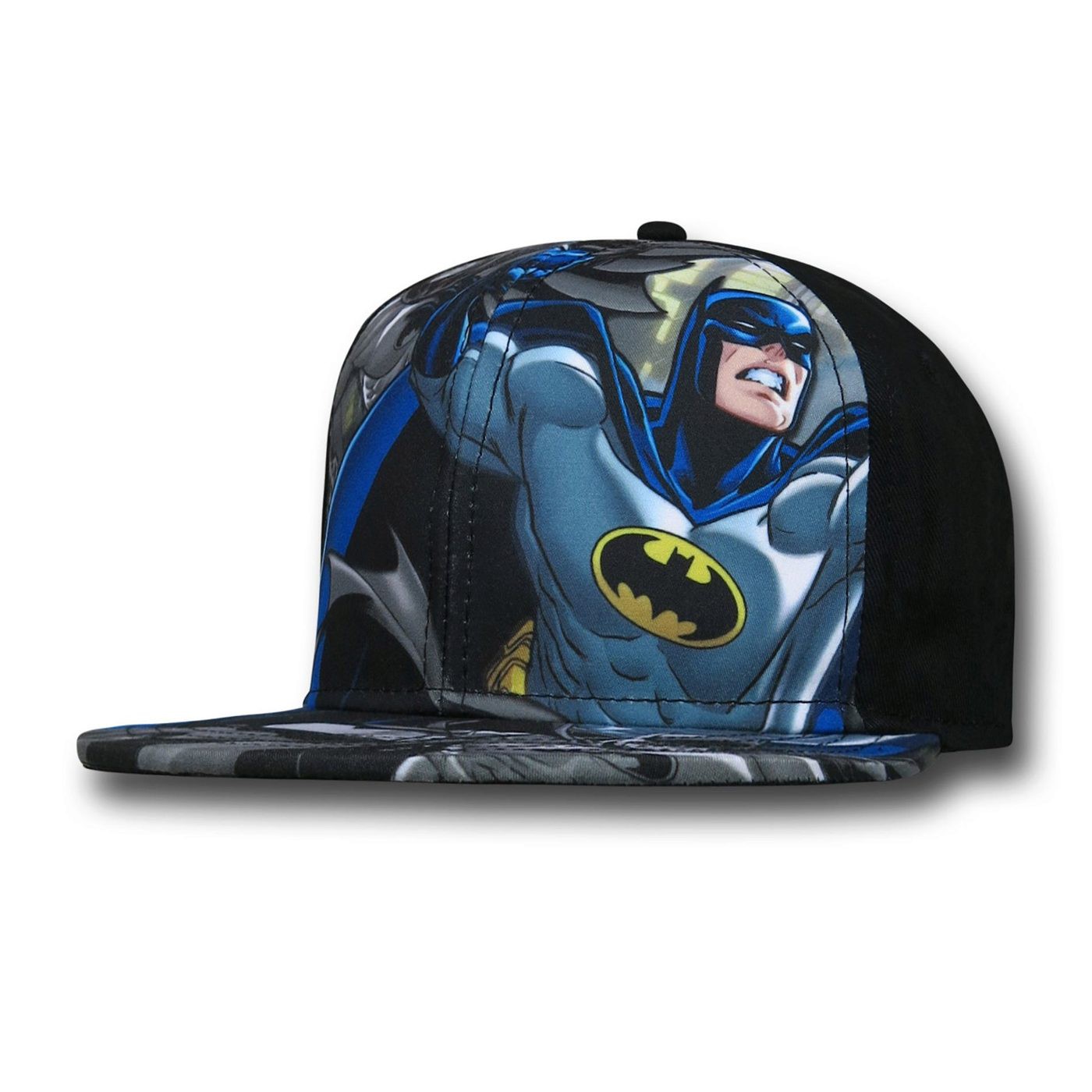 Batman Urban Sublimation Kids Hat, Black