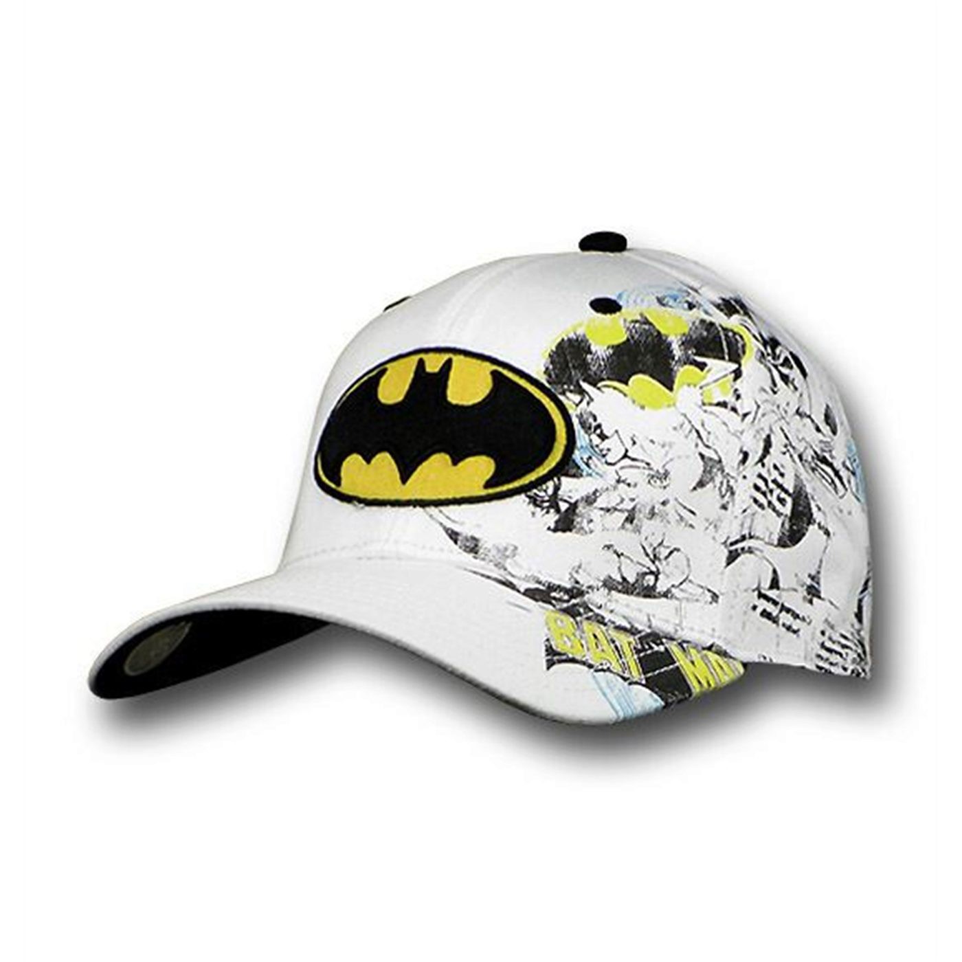 Batman White Urban Flex Hat, White