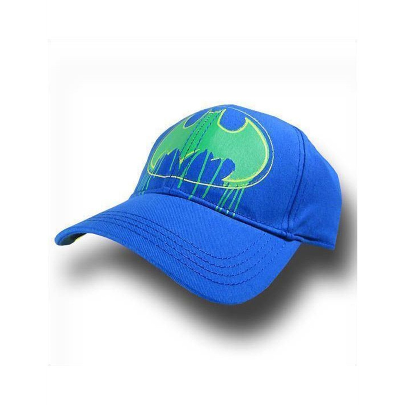 Batman Youth Grafitti Green Symbol Basball Hat