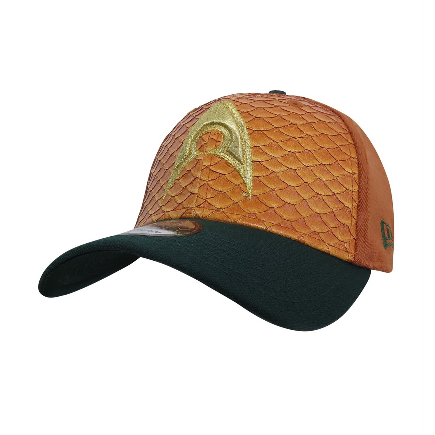 Aquaman Costume New Era 39Thirty Fitted Hat, Green