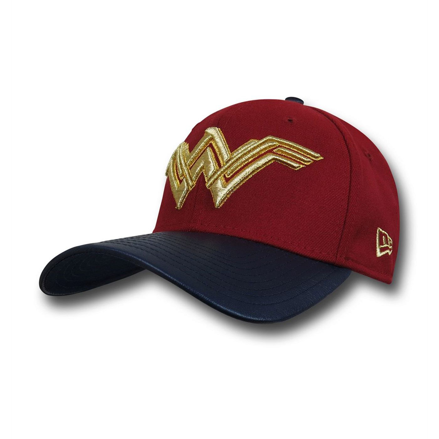 Batman Vs Superman Wonder Woman Symbol 39Thirty Flex Fitted Hat, Red