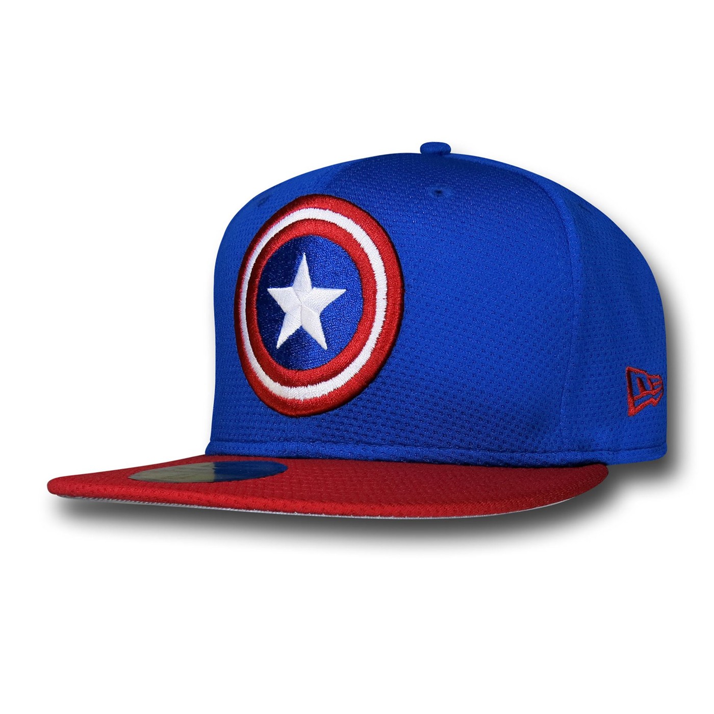 Captain America 2 Tone Hero 59Fity Cap, Blue