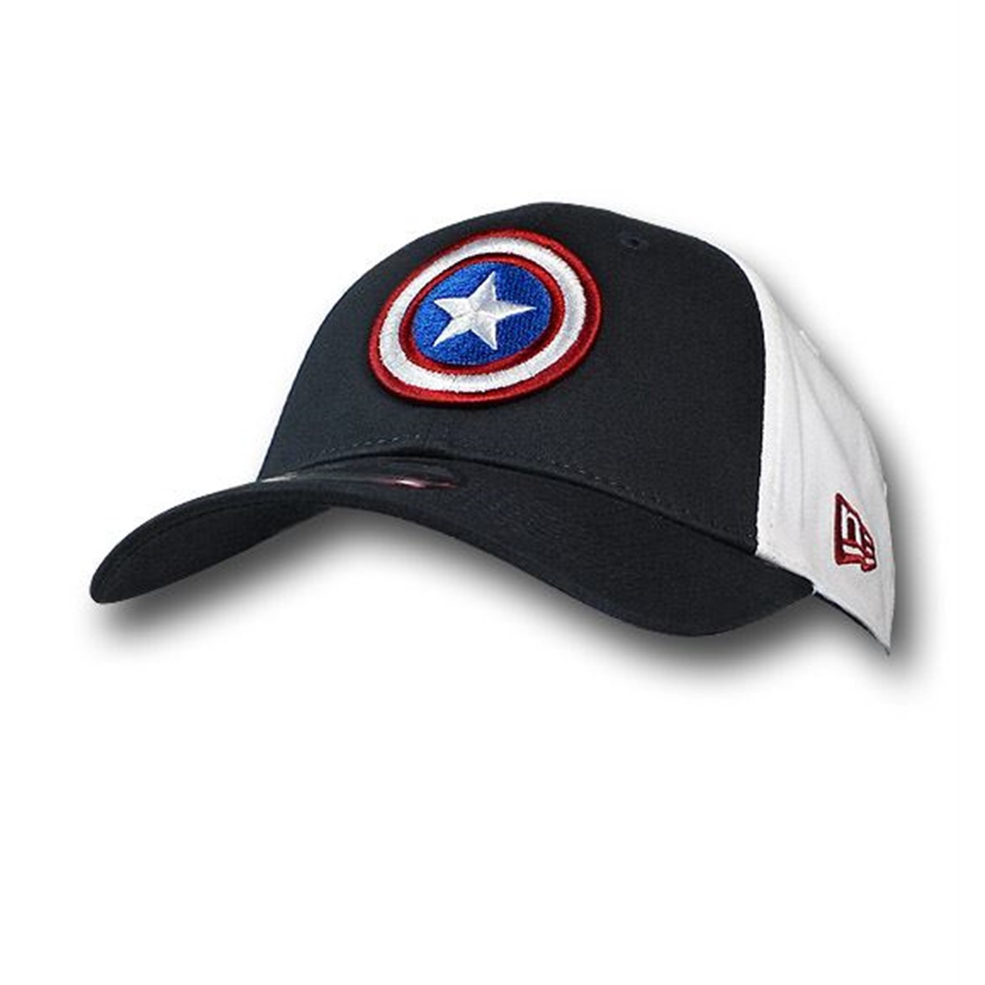 Captain America Blue White 39Thirty Baseball Cap, Blue