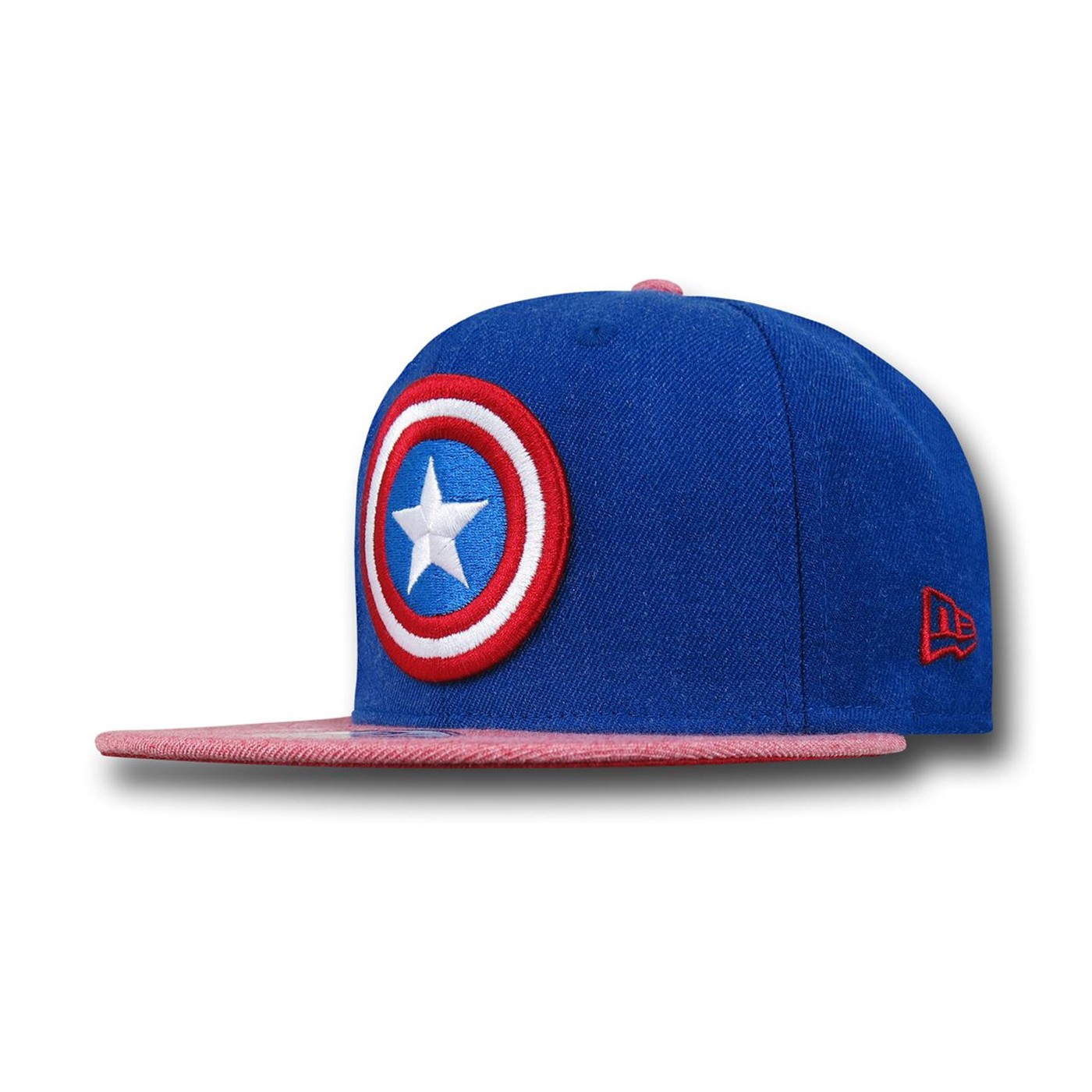 Captain America Hero Heather New Era 9Fifty Cap, Blue
