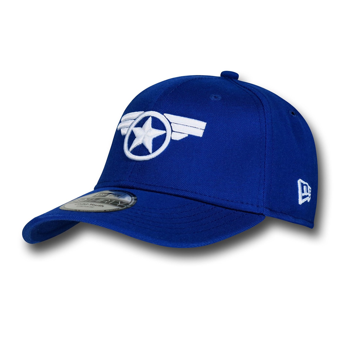 Captain America Super Soldier Kids 39Thirty Cap, Blue