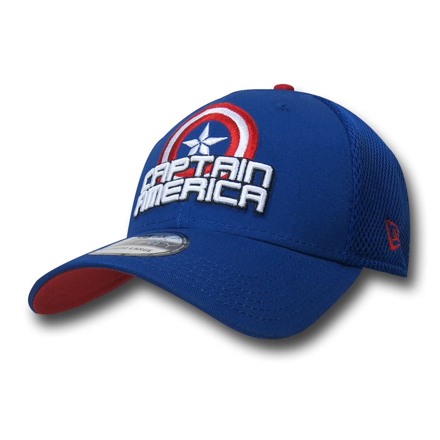 Captain America Symbol Logo 39Thirty Cap, Blue