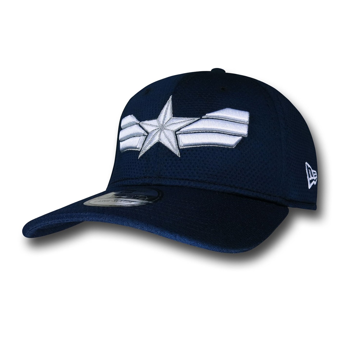 Captain America Winter Symbol 39Thirty Cap, Blue