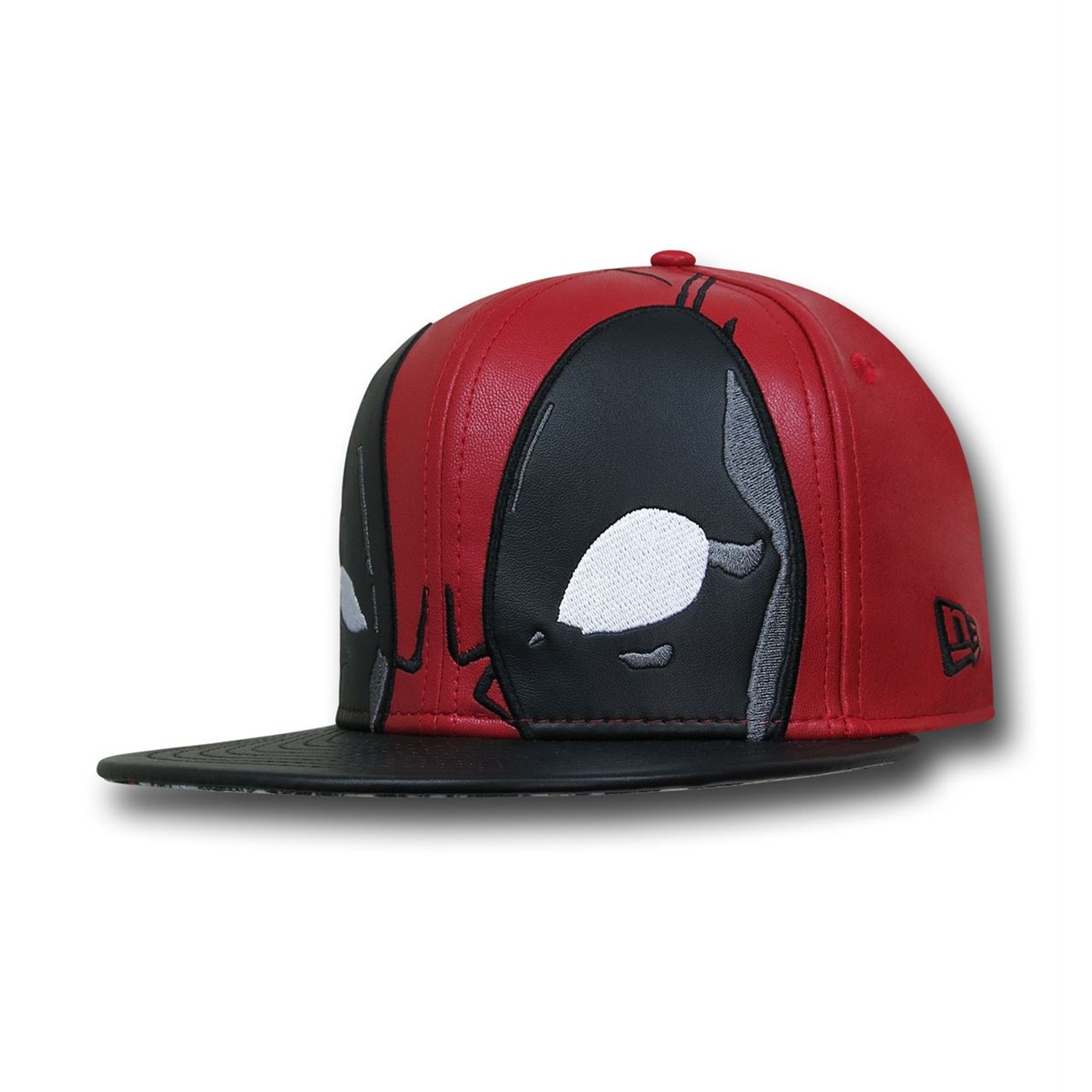Deadpool Armor New Era 59Fifty Fitted Hat, Red