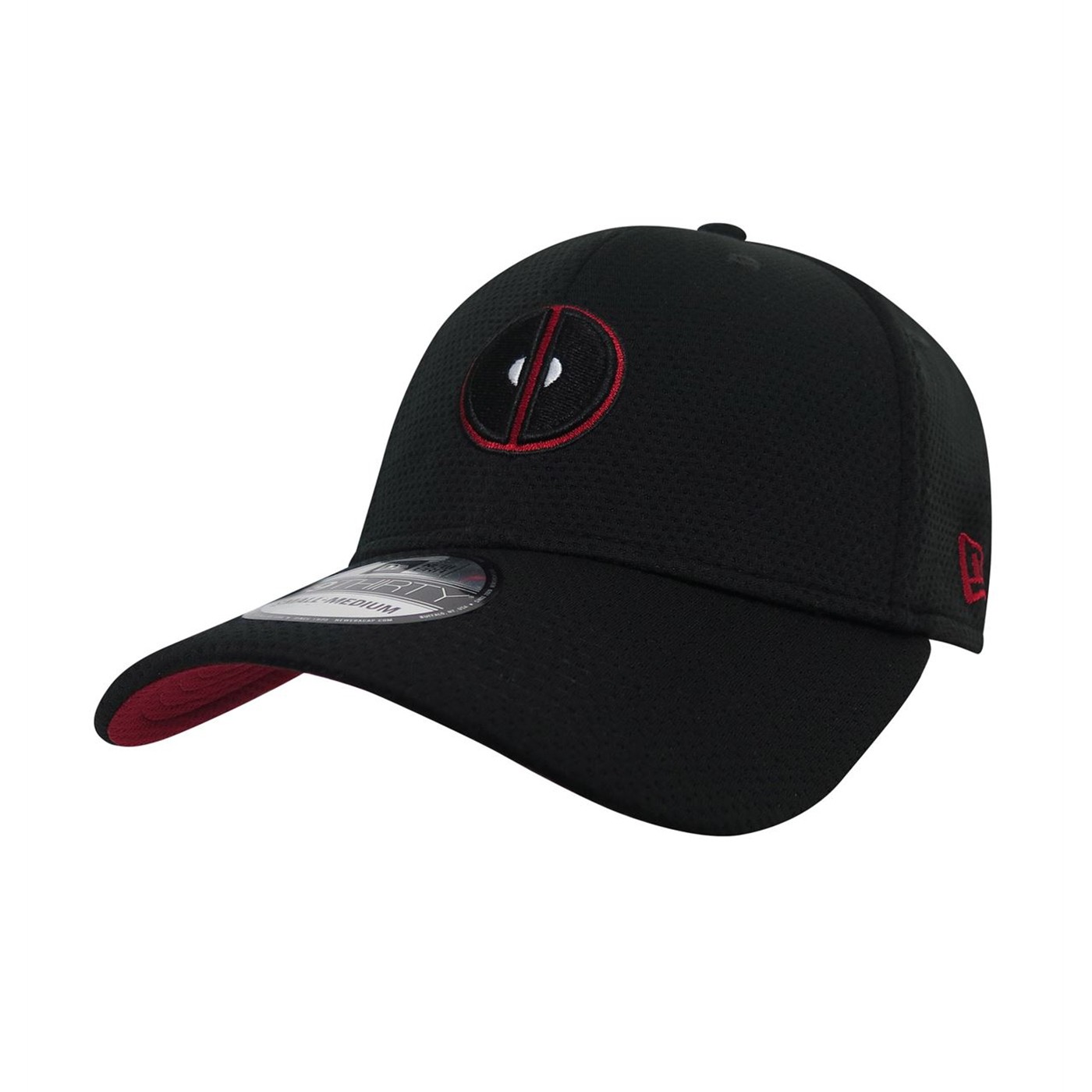 Deadpool Symbol 39Thirty Fitted Hat, Black