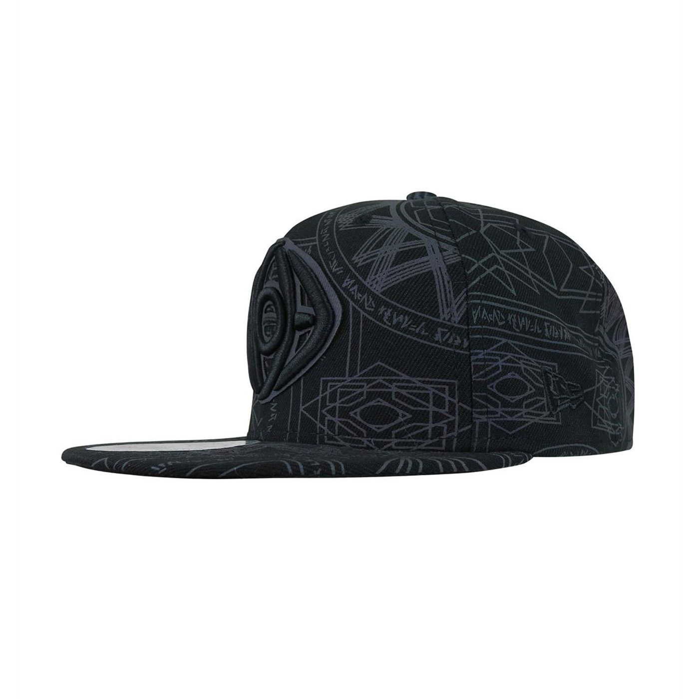 Dr. Strange Agamotto All Over Print 9Fifty Snapback Hat, Black