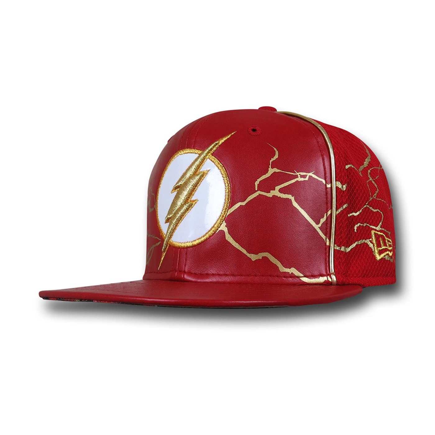 Flash Sublimated Lightning Symbol 5950 Hat, Red