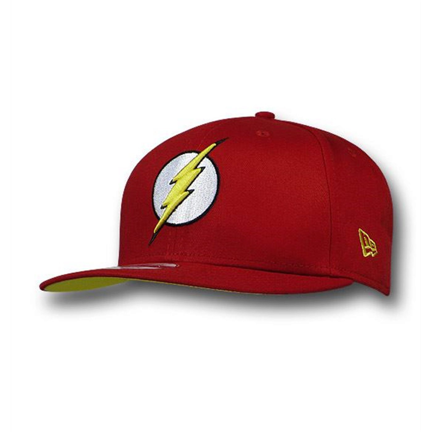 Flash 9Fifty Symbol Red Snapback Flat Billed Cap, Red