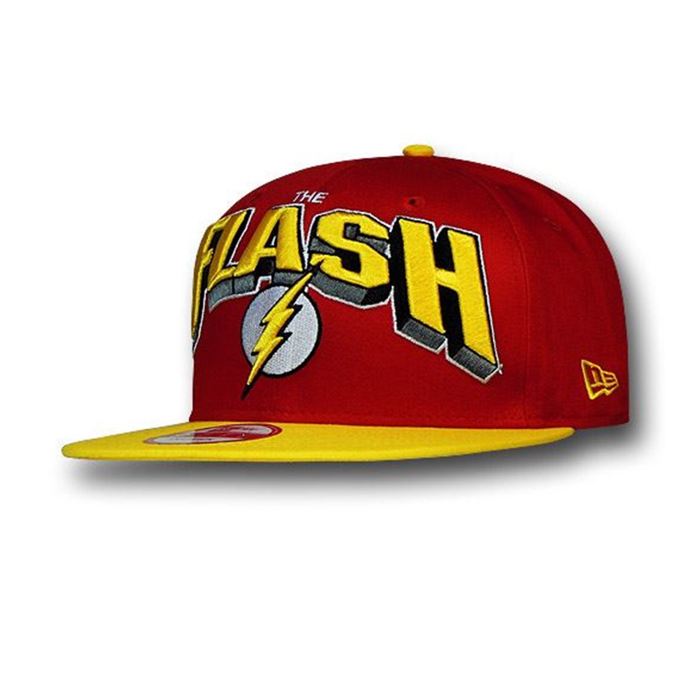 Flash Big Logo 9Fifty Snapback Cap, Red