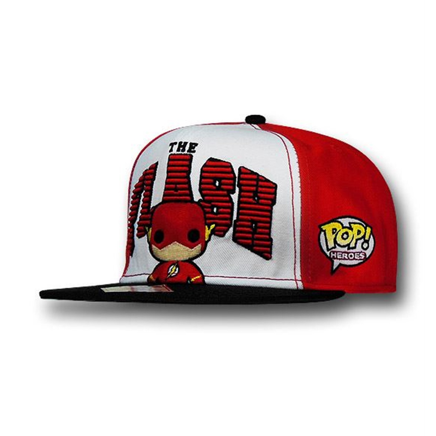 Flash w/Logo Funko Red Snapback Cap, Red