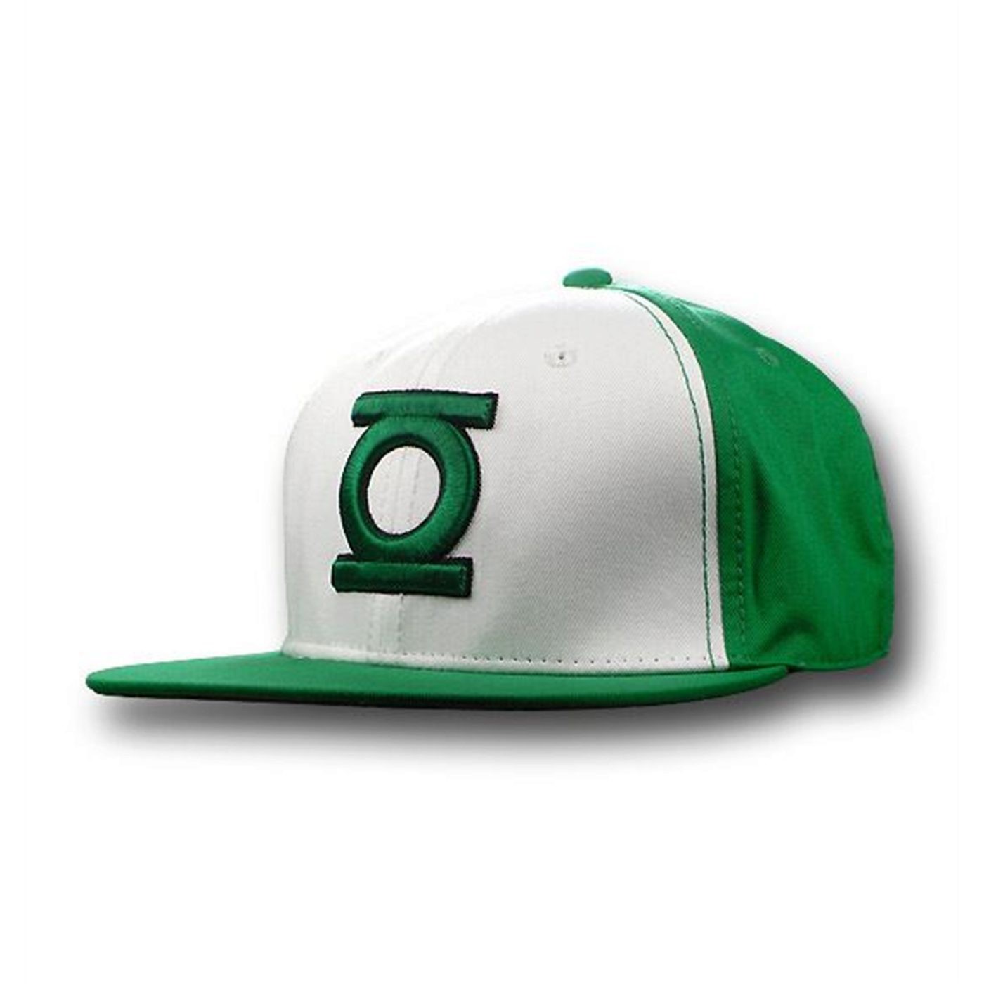 Green Lantern Comic Flip Brim Flat Bill Cap