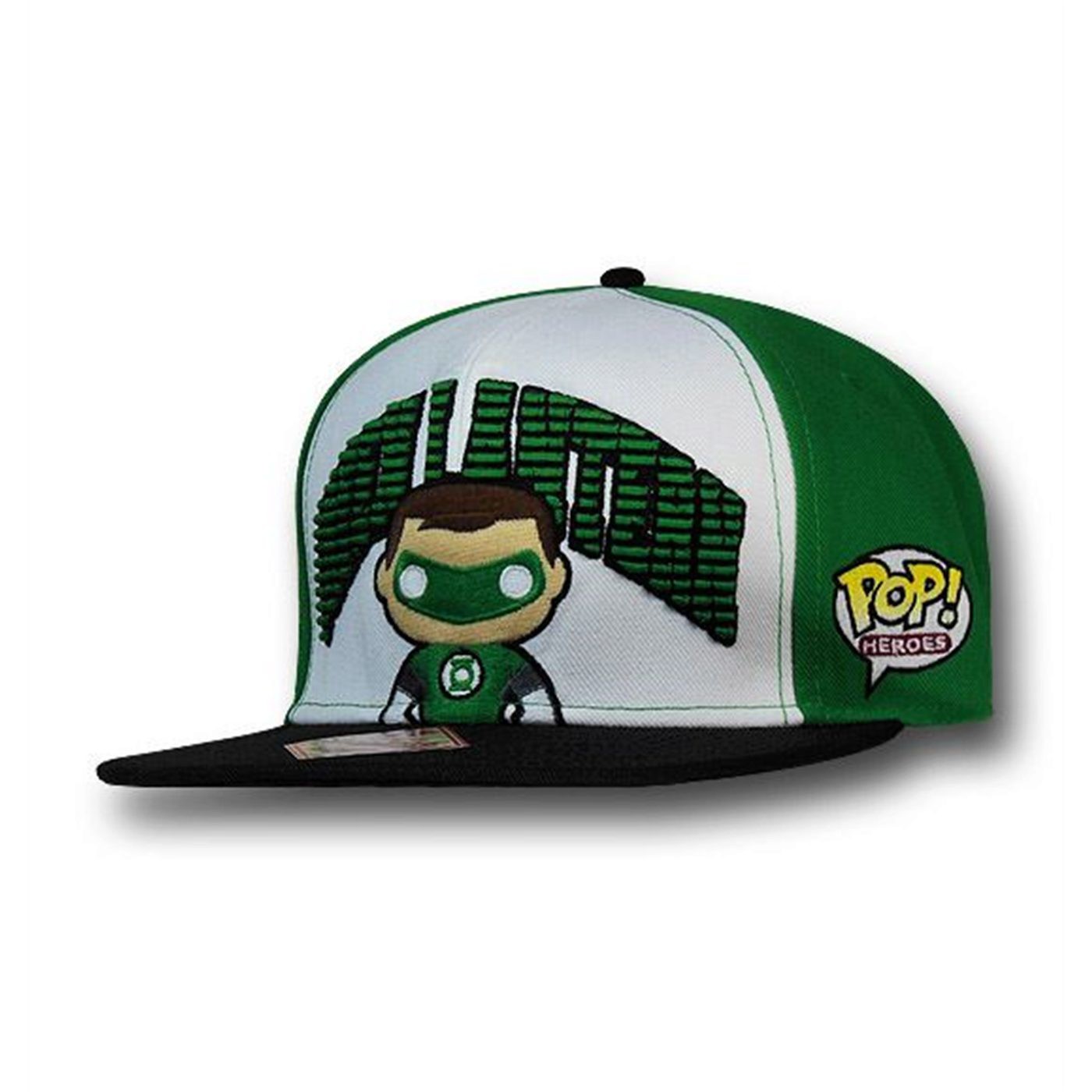 Green Lantern w/Logo Funko Green Snapback Cap, Green