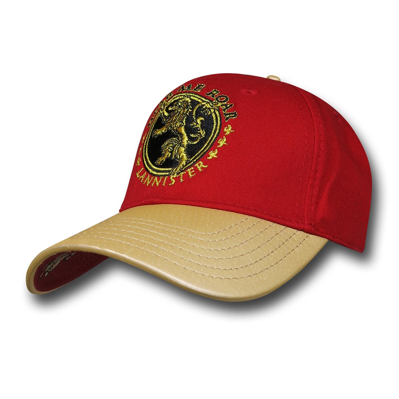 Game of Thrones Lannister Sigil Cap, Red