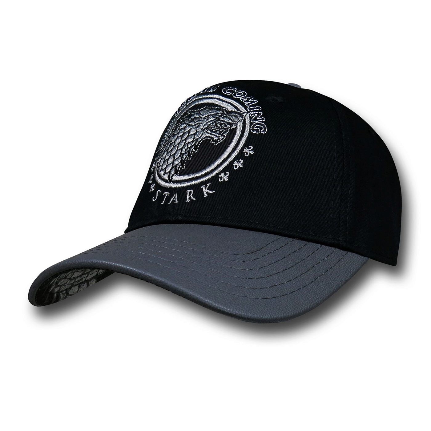 Game of Thrones Stark Sigil Cap, Black